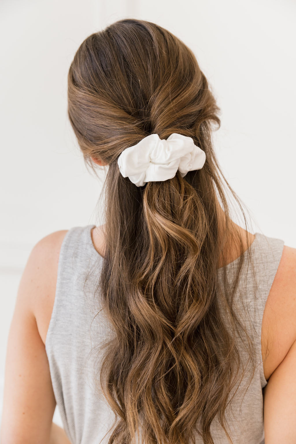 Bamboo Stretch-Knit Scrunchies from Cozy Earth
