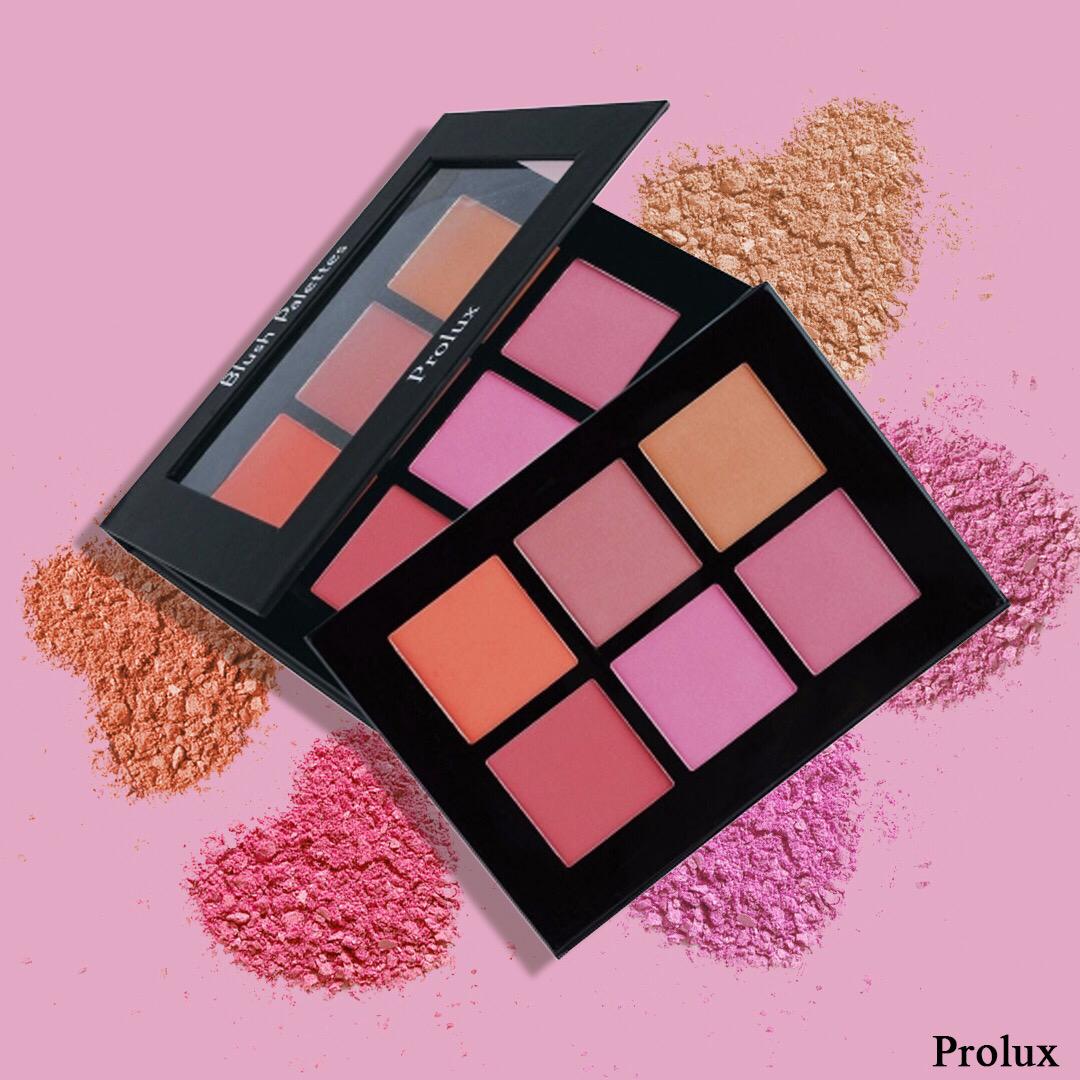 Blush Palette | Blush Colour Palette From Prolux Cosmetics