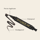 Double Ended Liquid Eyeliner for Winged Look from Epilynx Skincare and Cosmetics