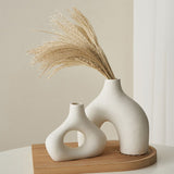 Hollow Ceramic Vase Set from Moderny