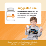 Digestive Enzymes Jr. Chewable - 180 Tablets from Serawise