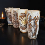 Horn Cups Set (4) from Norse Tradesman