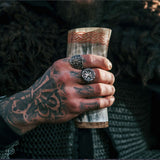 Horn Cups Set (4) from Norse Tradesman
