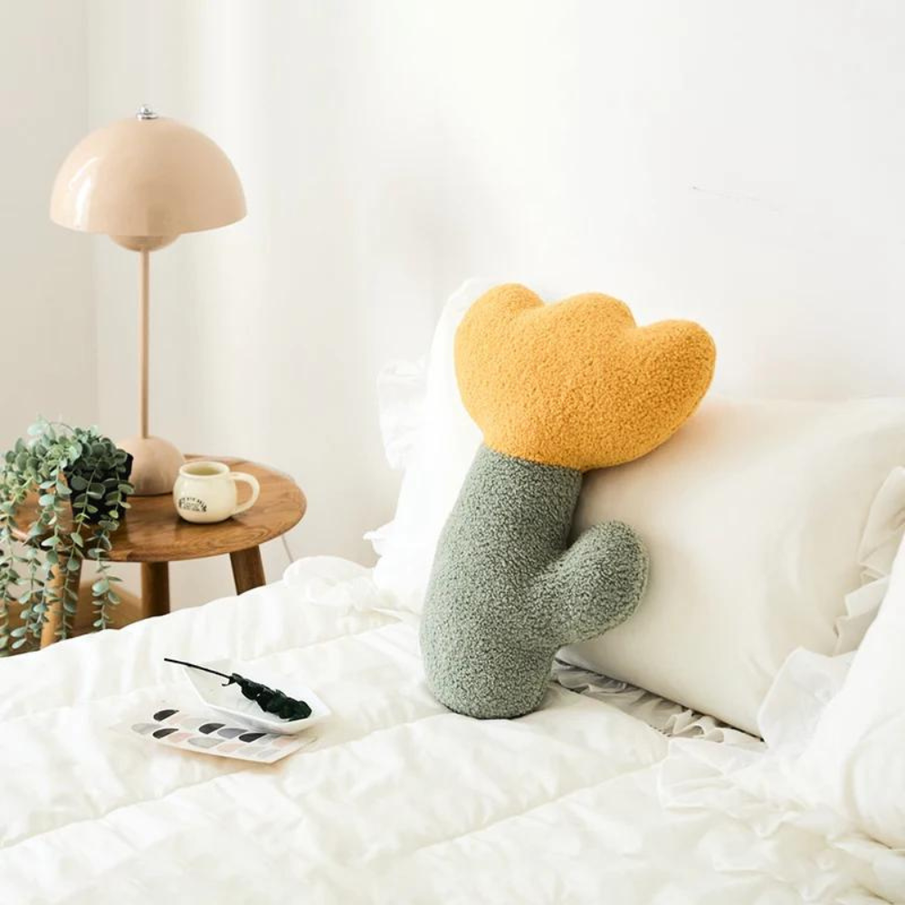 Korean Flower Pillow from Moderny