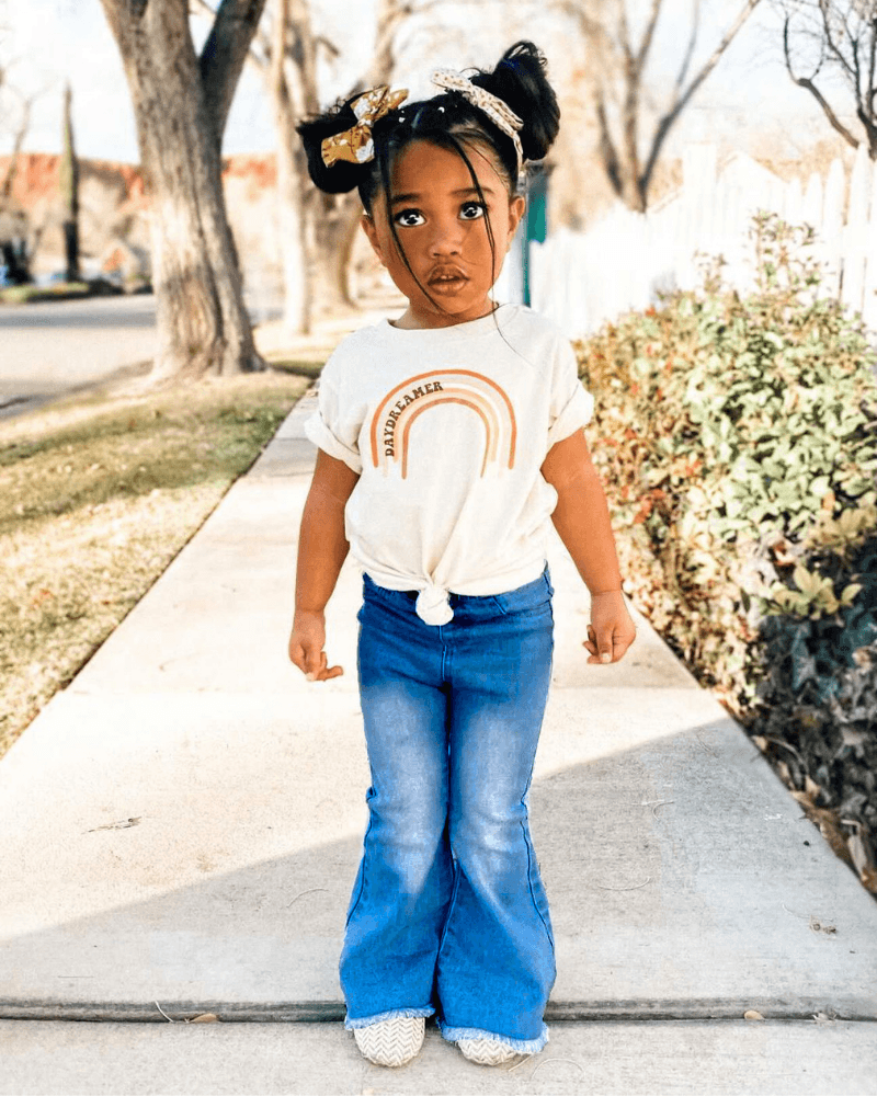 Sophie Denim Bell Bottoms - Dark Wash from Bailey's Blossoms