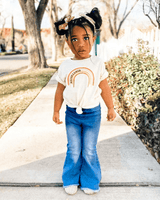 Sophie Denim Bell Bottoms - Dark Wash from Bailey's Blossoms