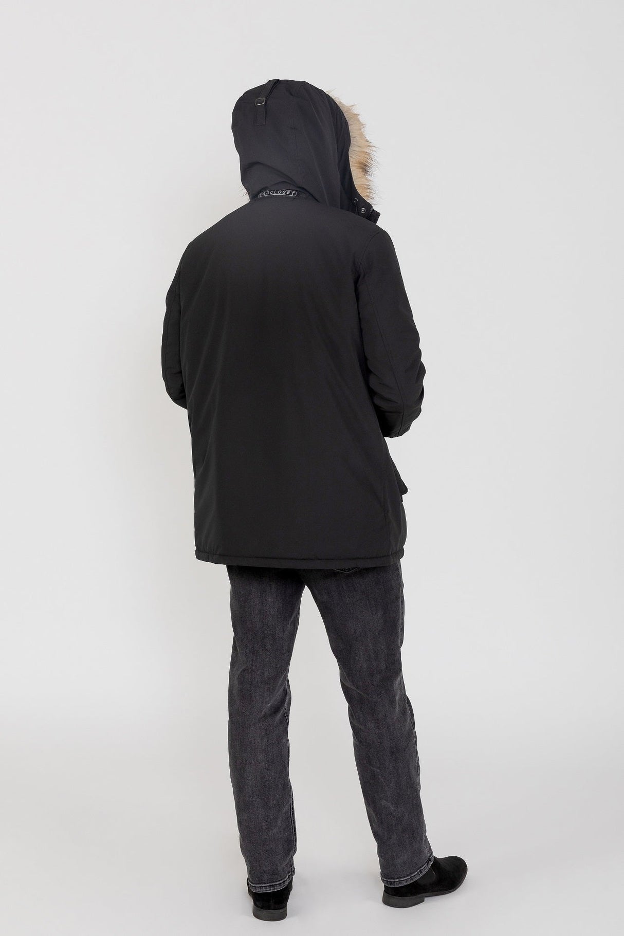 Men's Hudson Ultra Lite Hooded Winter Parka Coat From FAD