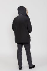 Men's Hudson Ultra Lite Hooded Winter Parka Coat From FAD