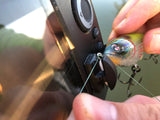 Line Cutterz™ Ceramic Blade Peel &amp; Stick Cutter – The Ultimate Hands-Free Fishing Line Cutter from Line Cutterz