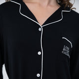 Women's Luxe Bamboo Long PJ Set from Hotel Collection