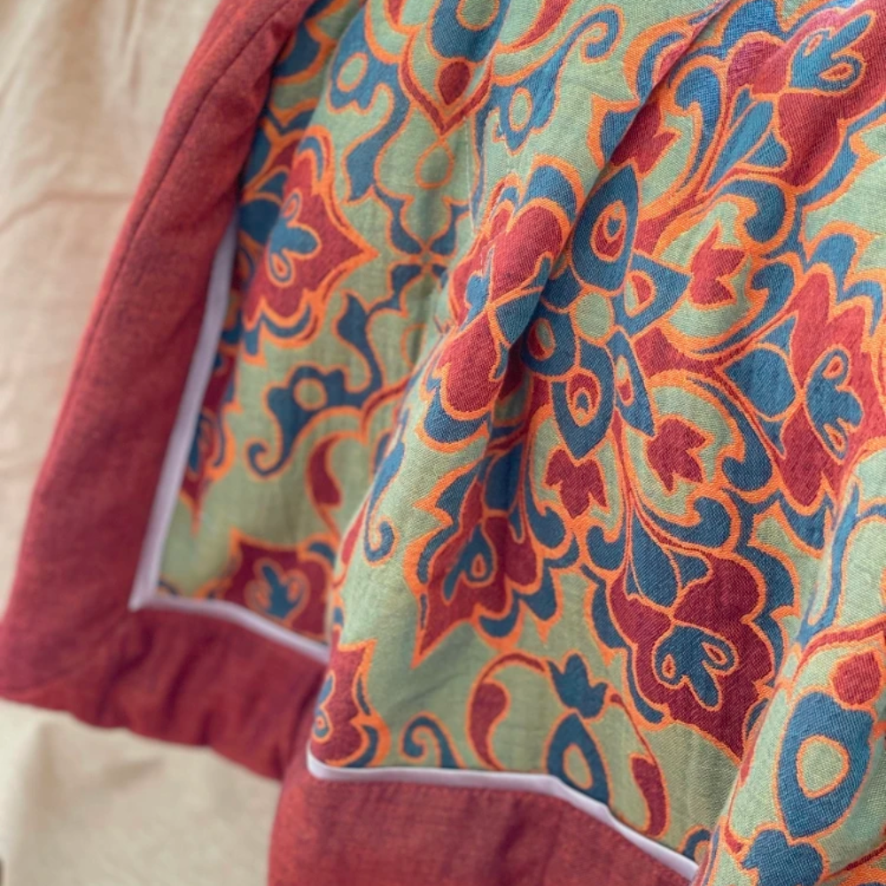 Boho Summer Throw Blanket from Moderny