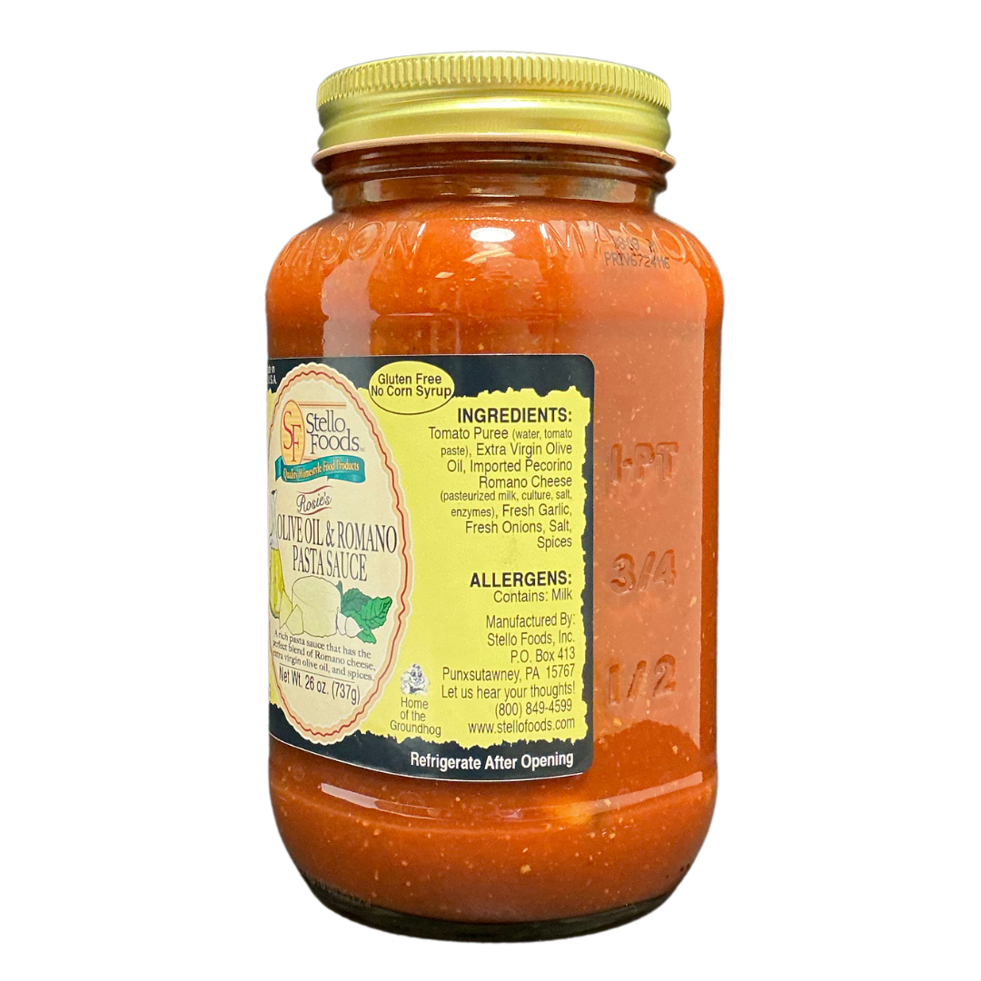 Stello Foods - Rosie's Puttanesca Pasta Sauce 26 oz from Stello Foods