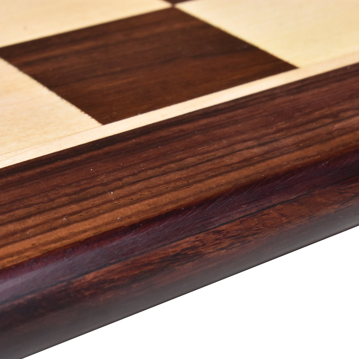 21 inches Large Flat Chess board Rosewood & Maple Wood - Square of 55 mm from Royal Chess Mall