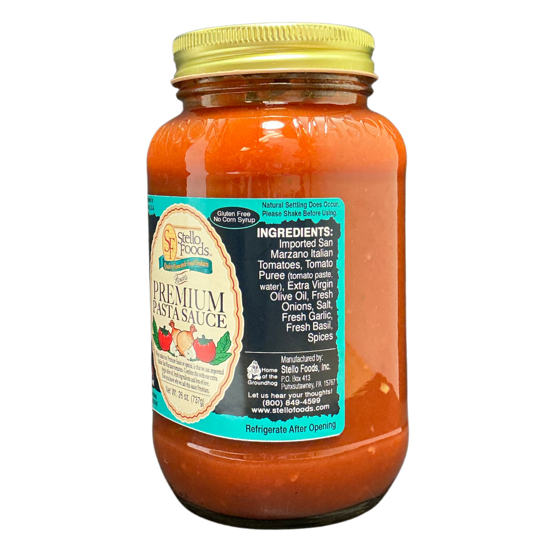 Stello Foods - Rosie's Premium Pasta Sauce 26 oz from Stello Foods