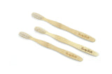 Bamboo Toothbrush With Soft Bristles - BPA and Phthalates Free Toothbrush from Lucky Teeth
