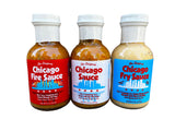 Chicago Sauce, Chicago Fire Sauce, & Chicago Fry Sauce from Big Fork Brands