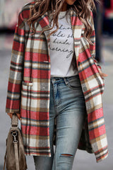 Autumn Plaid Coat from MsDressly