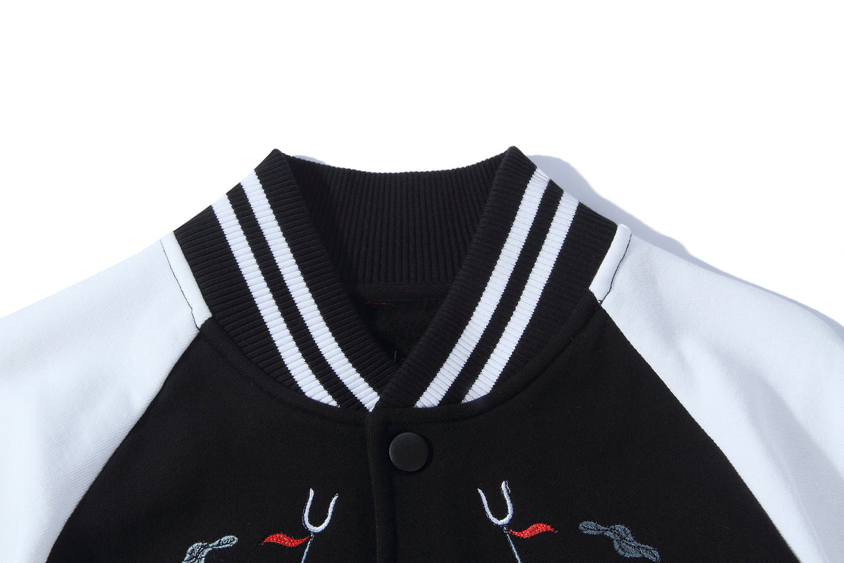 Frog Warrior Embroidery Jacket From Niepce Inc