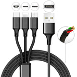 10 Foot 3-in-1 Cable - Refill 12pc from Mila Lifestyle Accessories