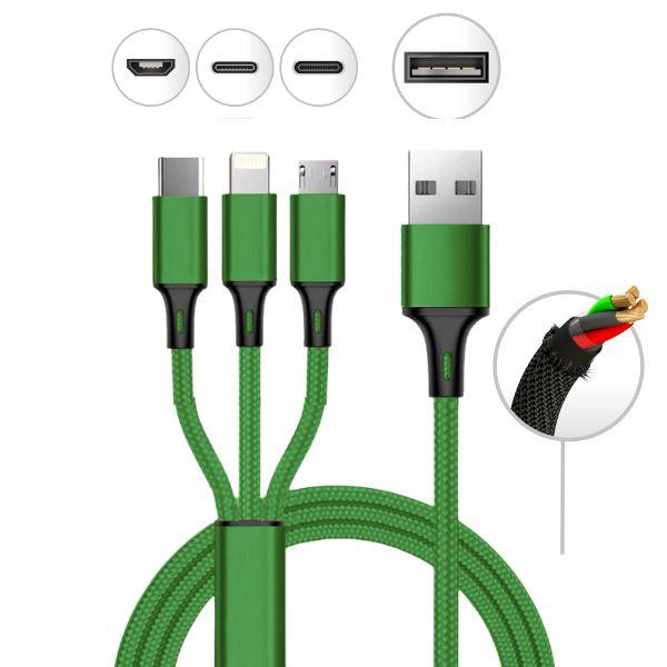 10 Foot 3-in-1 Cable - Refill 12pc from Mila Lifestyle Accessories