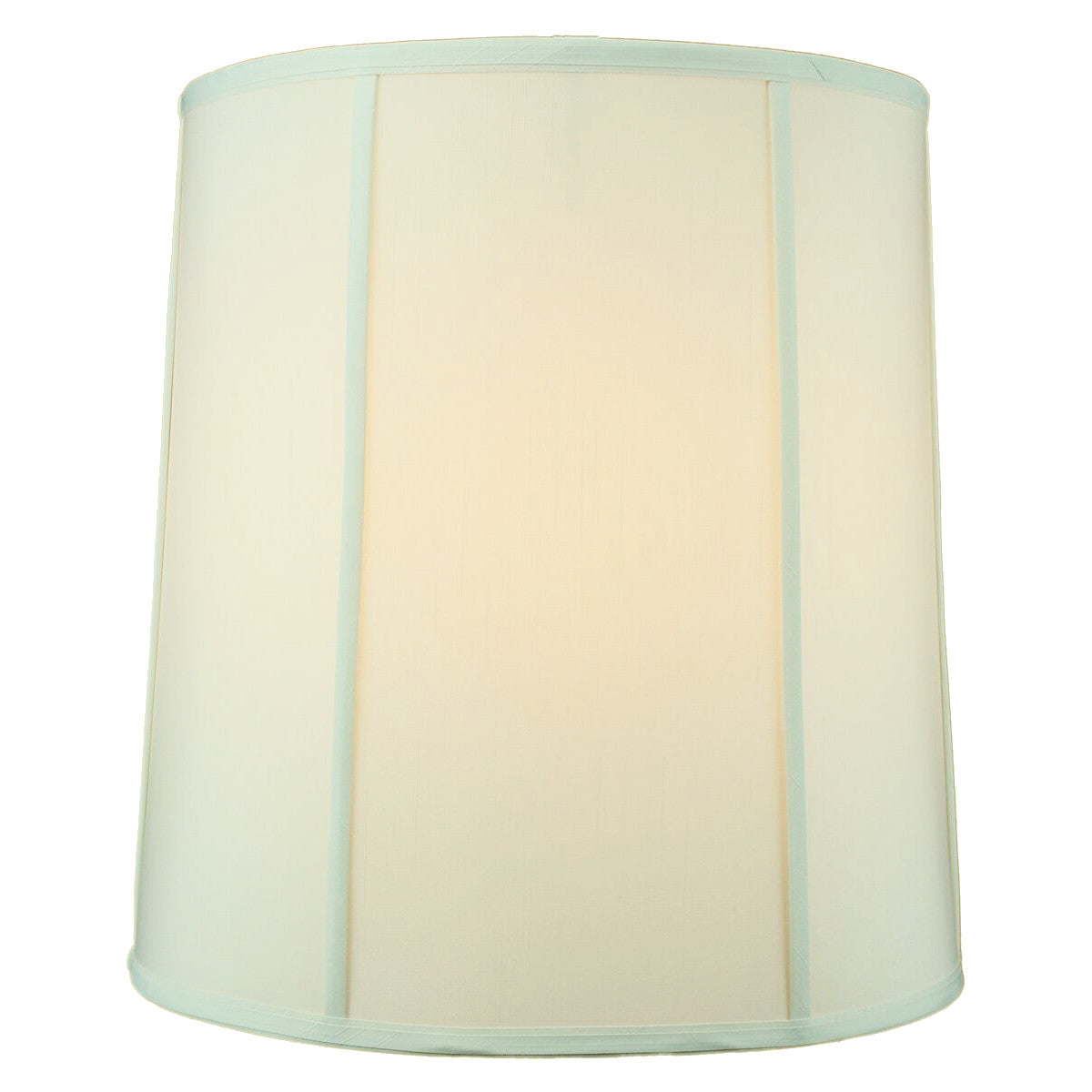 Large 14"x16"x17" Drum Lampshade Egg Shell Shantung, Large Cylinder Replacement Lamp Shade for Tall Table Lamps from LampsUSA