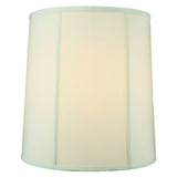 Large 14"x16"x17" Drum Lampshade Egg Shell Shantung, Large Cylinder Replacement Lamp Shade for Tall Table Lamps from LampsUSA