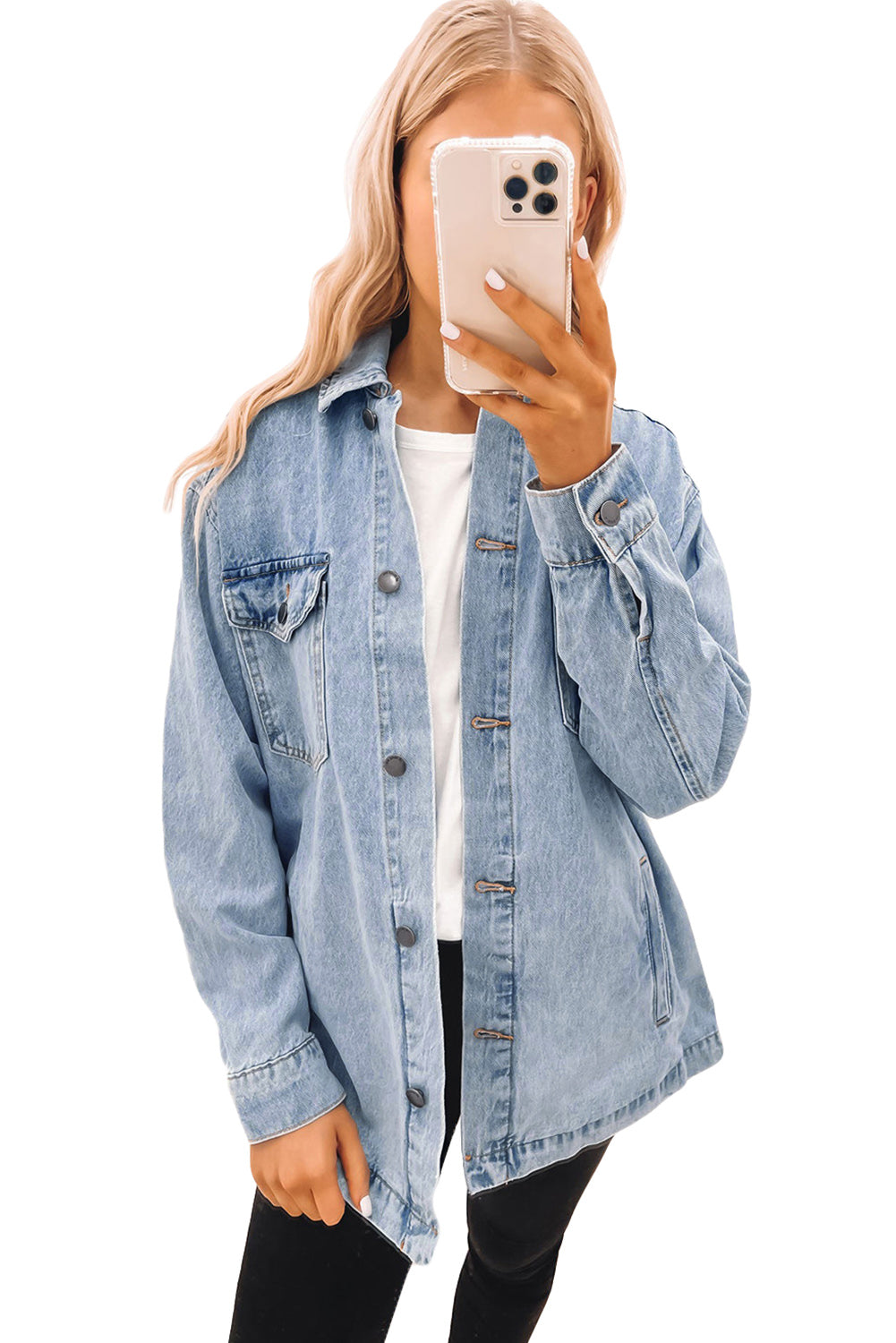 All Season Denim Jacket from MsDressly