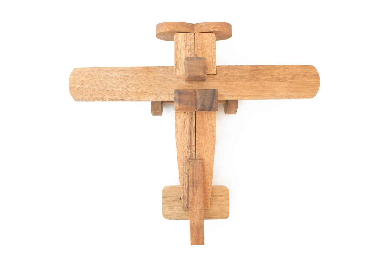 3D Wooden Construction Airplane Puzzle For Kids from Kubiya Games