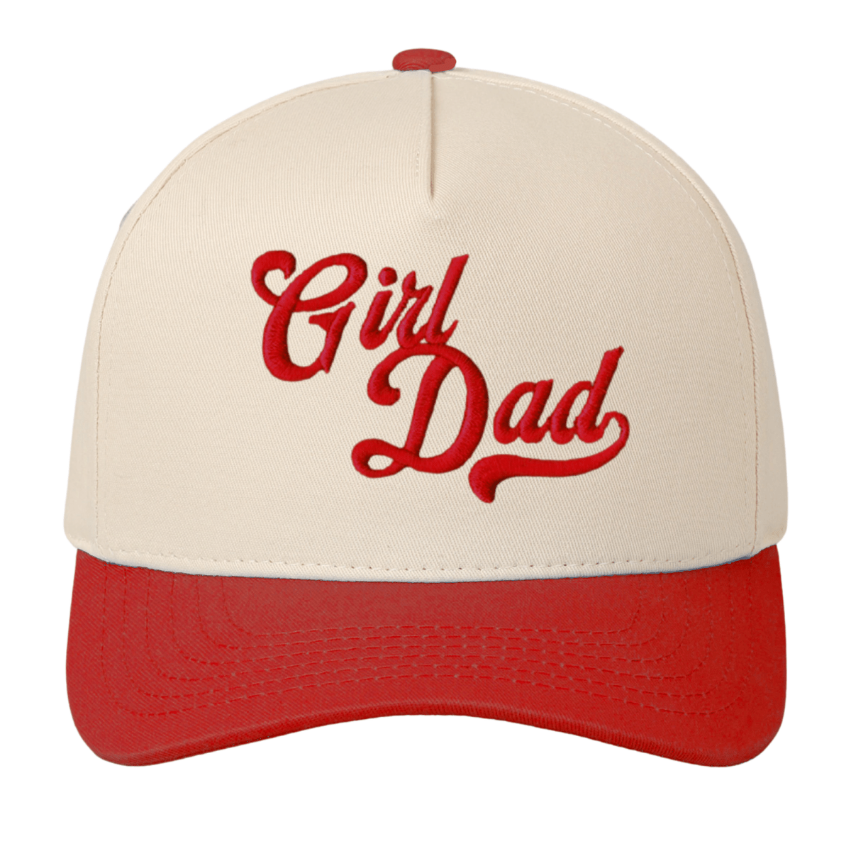 3D Embroidery 'Dad' Snapback Hat from United Monograms
