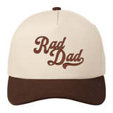 3D Embroidery 'Dad' Snapback Hat from United Monograms