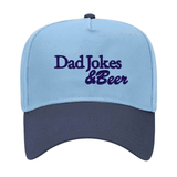 3D Embroidery 'Dad' Snapback Hat from United Monograms