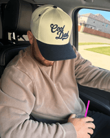 3D Embroidery 'Dad' Snapback Hat from United Monograms