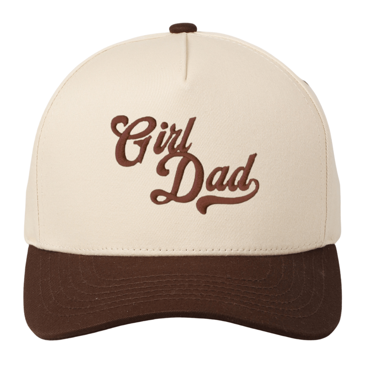 3D Embroidery 'Dad' Snapback Hat from United Monograms