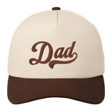 3D Embroidery 'Dad' Snapback Hat from United Monograms