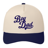 3D Embroidery 'Dad' Snapback Hat from United Monograms
