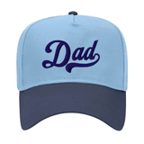3D Embroidery 'Dad' Snapback Hat from United Monograms