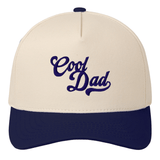 3D Embroidery 'Dad' Snapback Hat from United Monograms