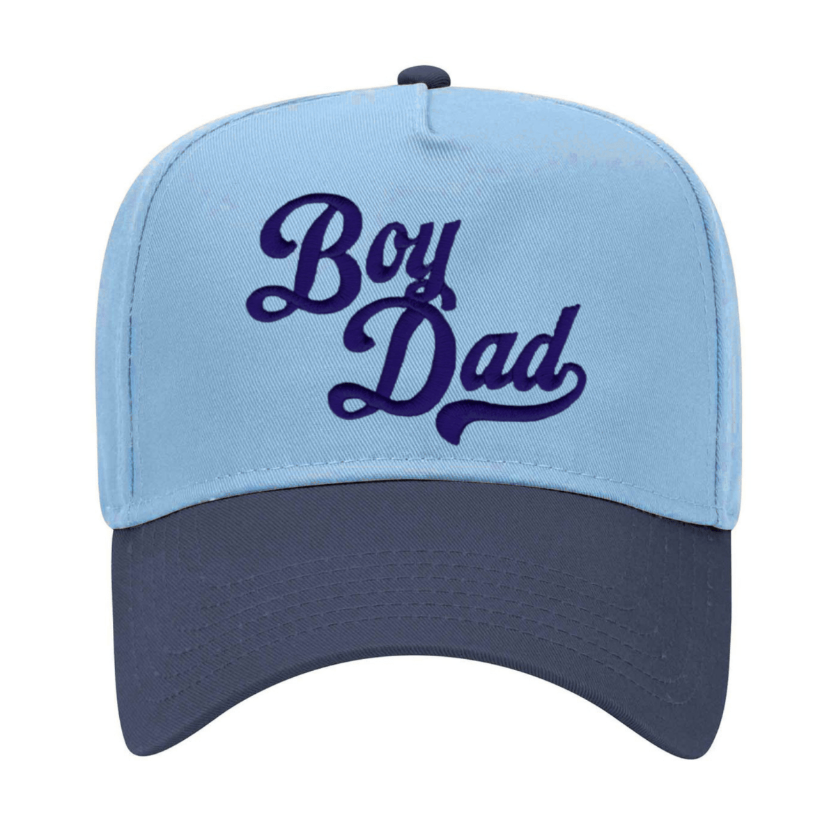 3D Embroidery 'Dad' Snapback Hat from United Monograms