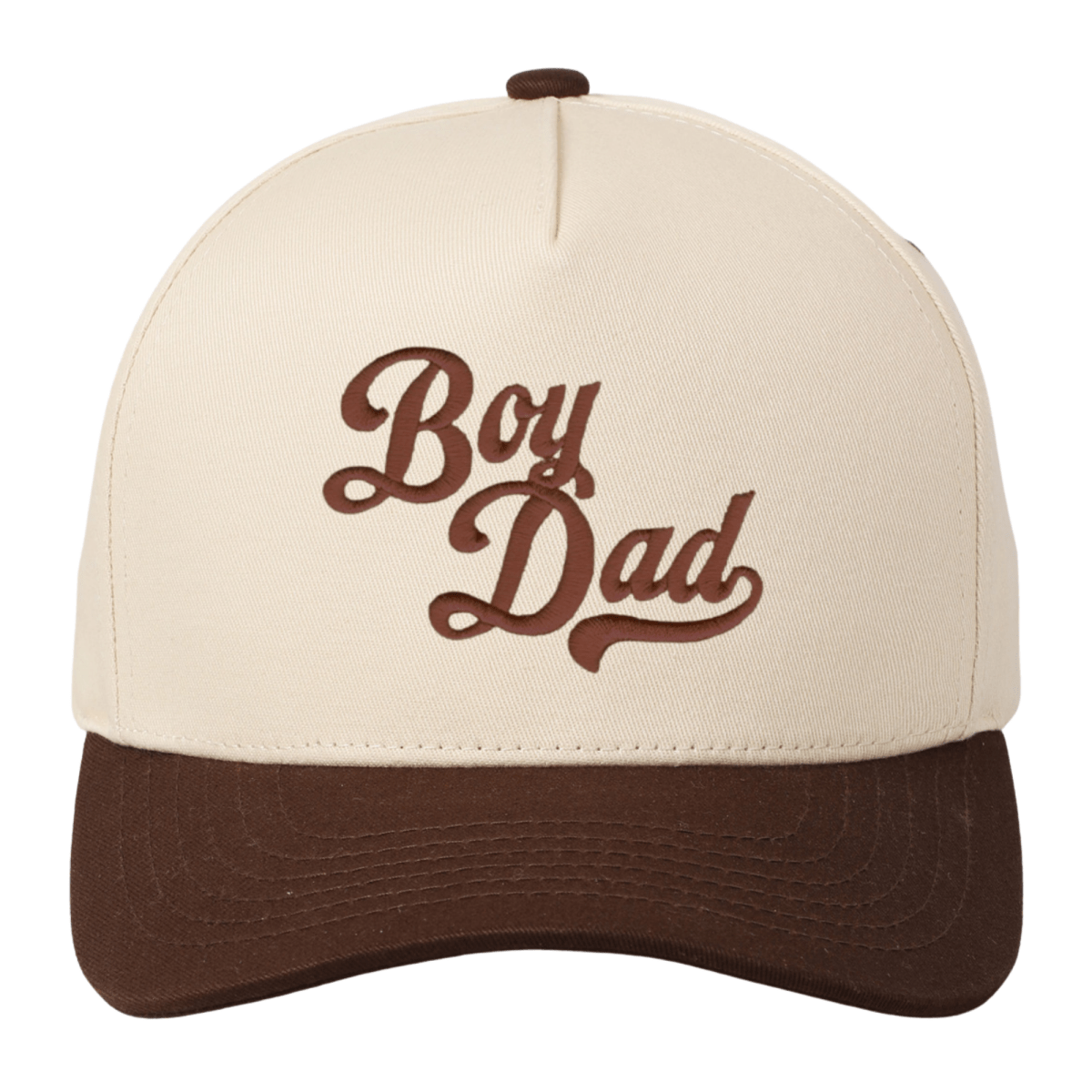 3D Embroidery 'Dad' Snapback Hat from United Monograms