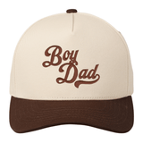 3D Embroidery 'Dad' Snapback Hat from United Monograms