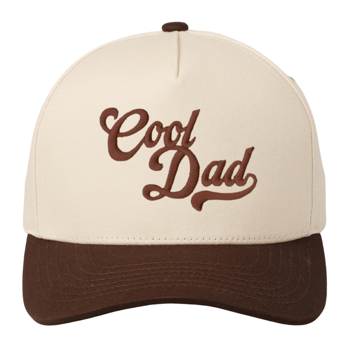 3D Embroidery 'Dad' Snapback Hat from United Monograms
