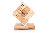 Wooden Sudoku Cube Puzzle from Kubiya Games