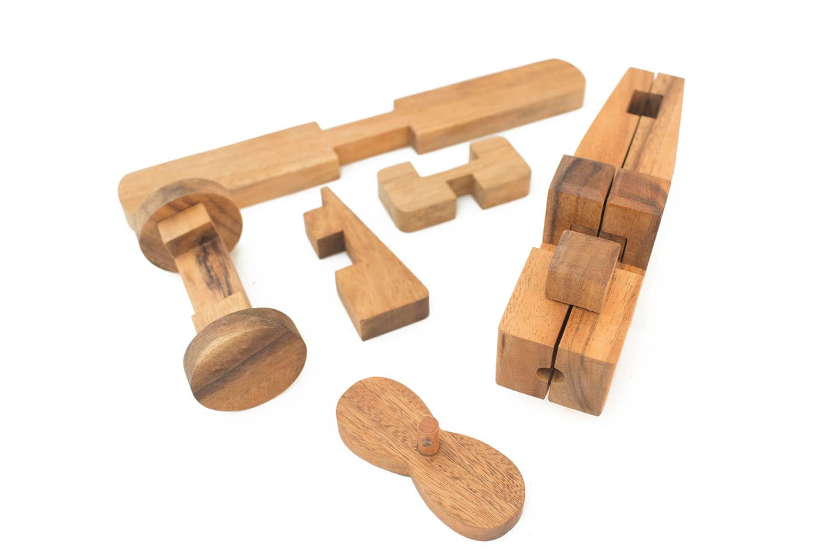 3D Wooden Construction Airplane Puzzle For Kids from Kubiya Games