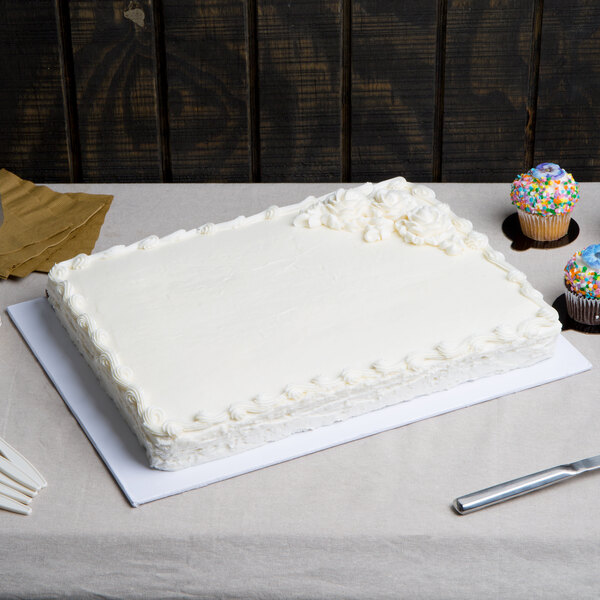 Cake Board - White Wrap - All Sizes from Cake Craft Shoppe, LLC