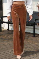 Charli High Waist Flare Corduroy Pants From Threaded Pear