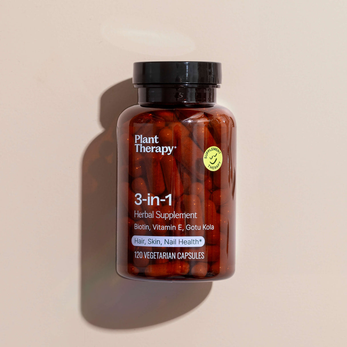 Three-in-one Hair, Skin & Nails Herbal Supplement - 120 Capsules from Plant Therapy