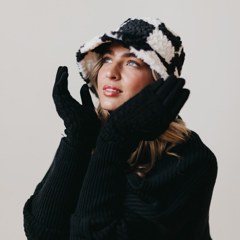3 in 1 Cable Knit Gloves from Pretty Simple