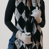 3 in 1 Cable Knit Gloves from Pretty Simple
