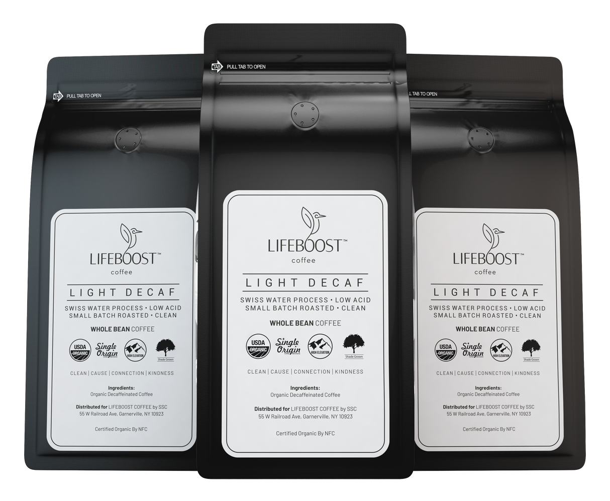Light Decaf From Lifeboost Coffee