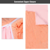 Soft Cotton Sleeping Bag for Boys and Girls Blue Pink from Redcamp